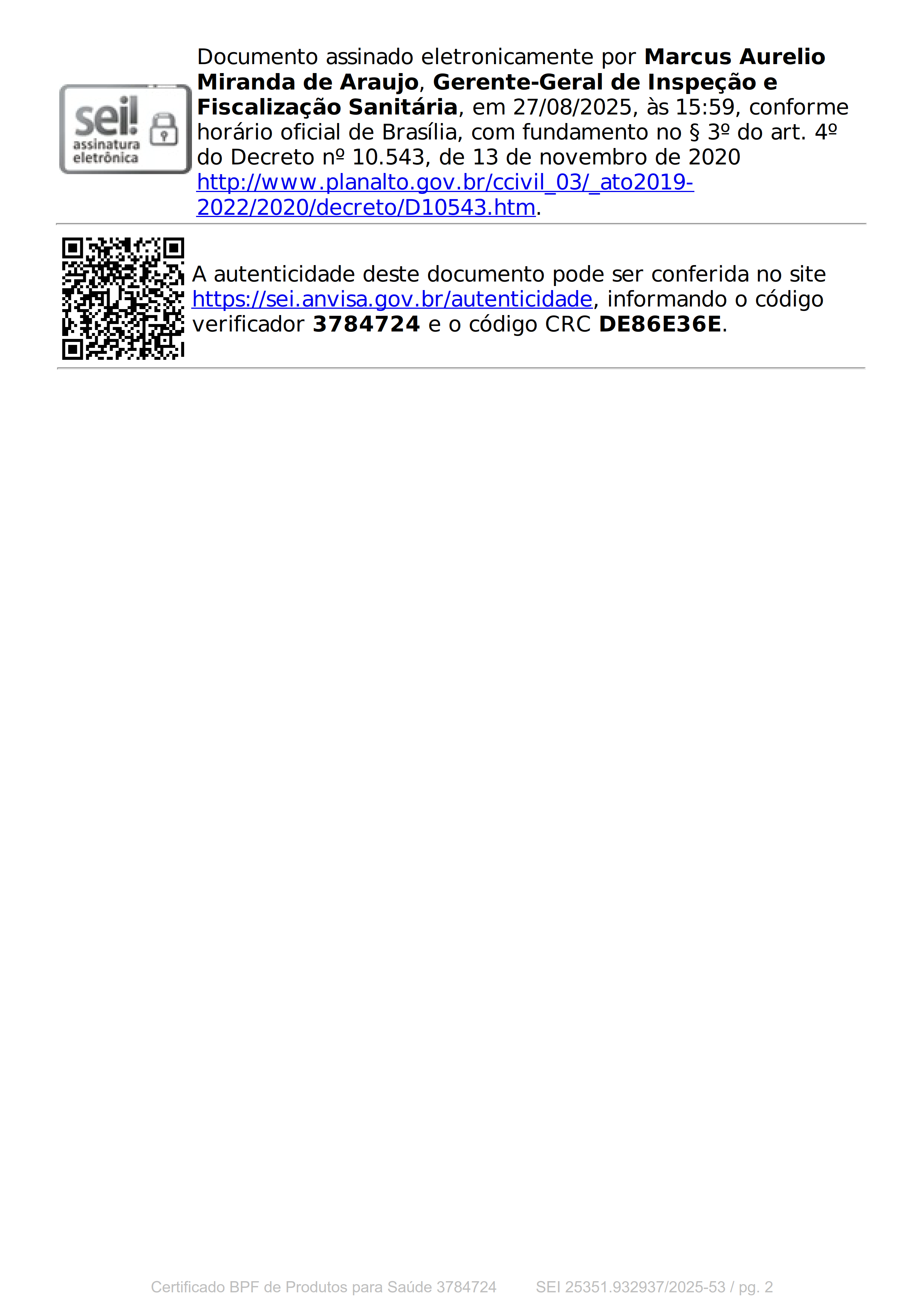 巴西 ANVISA BPF 優良製造規範認證-MDSAP (Brazil ANVISA Compliance)