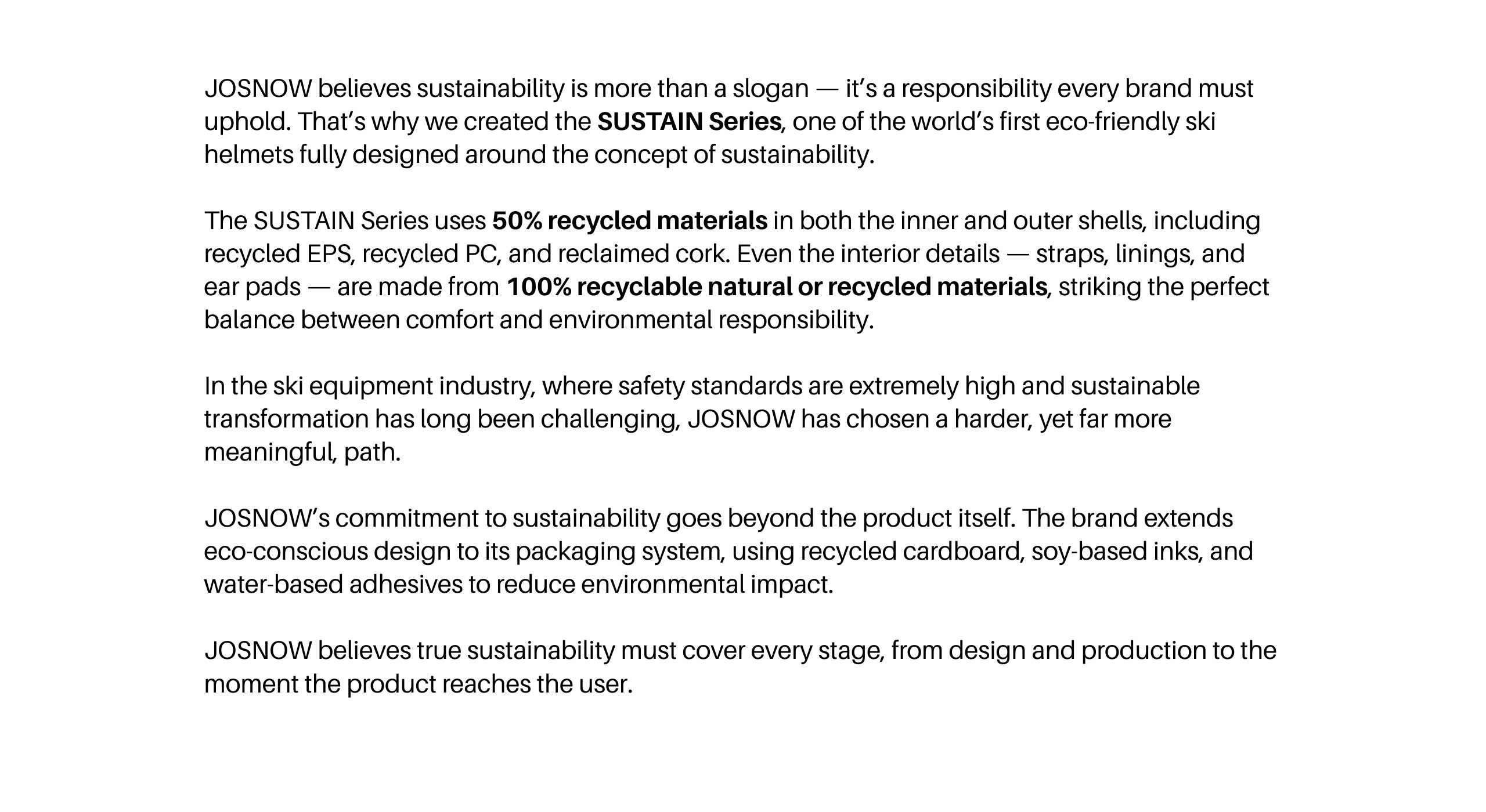 Sustainable 3