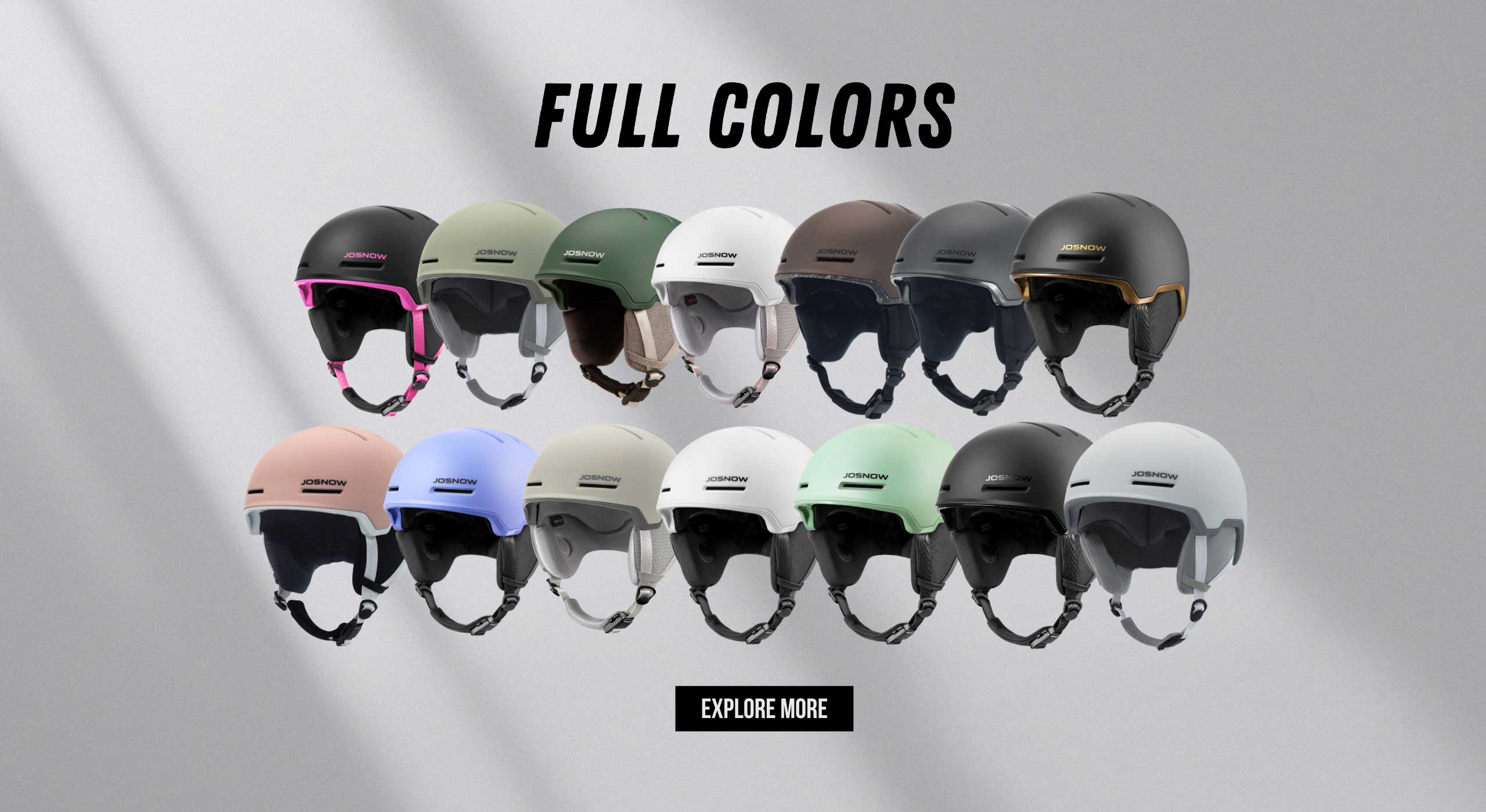JOSNOW eco helmets