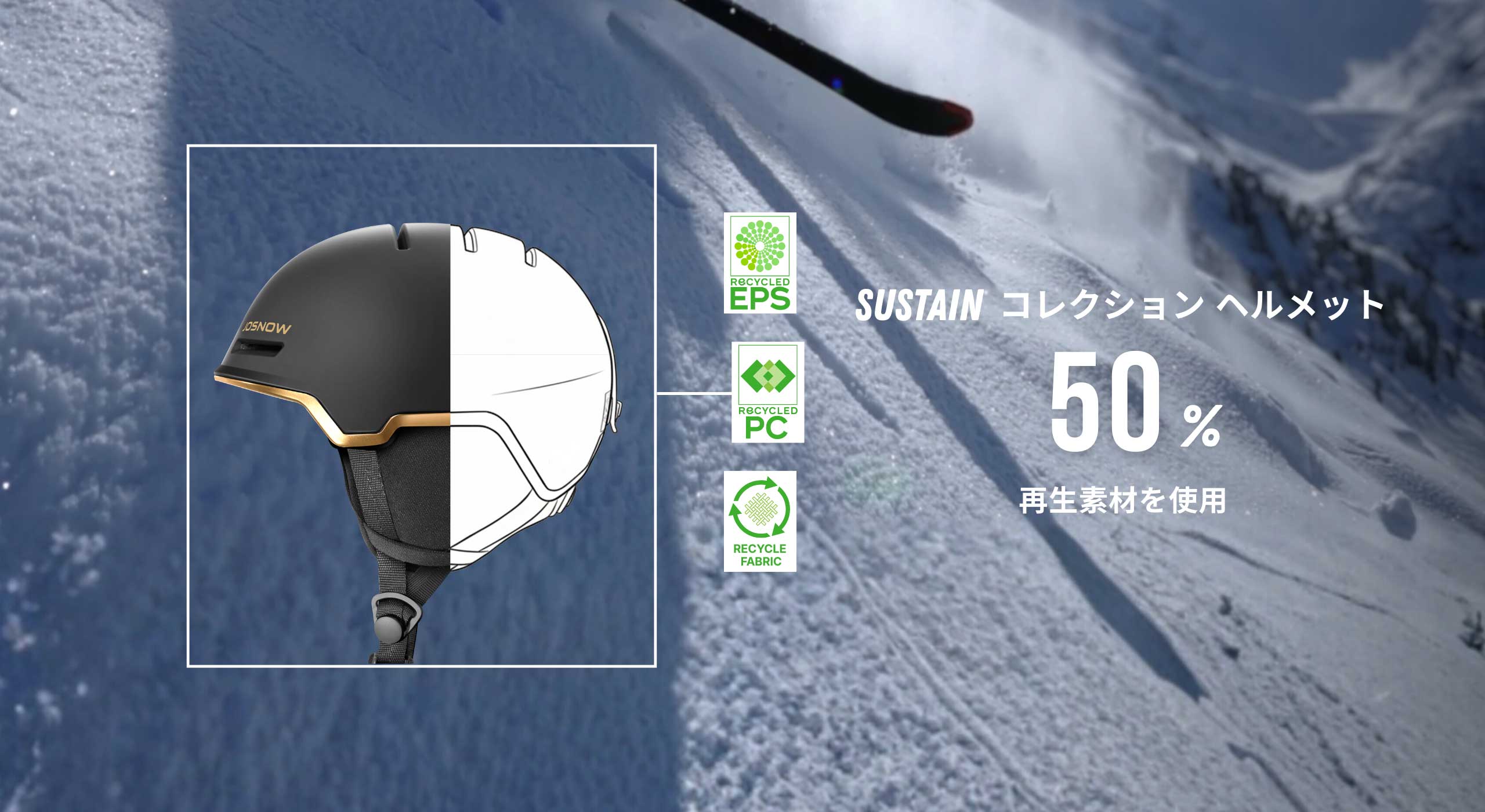 Sustain eco helmet