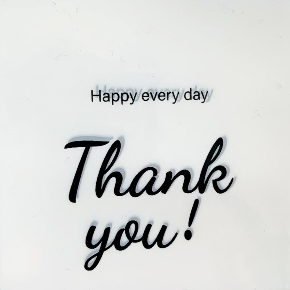 OPP自黏袋10*10 Thank you(100入/包)