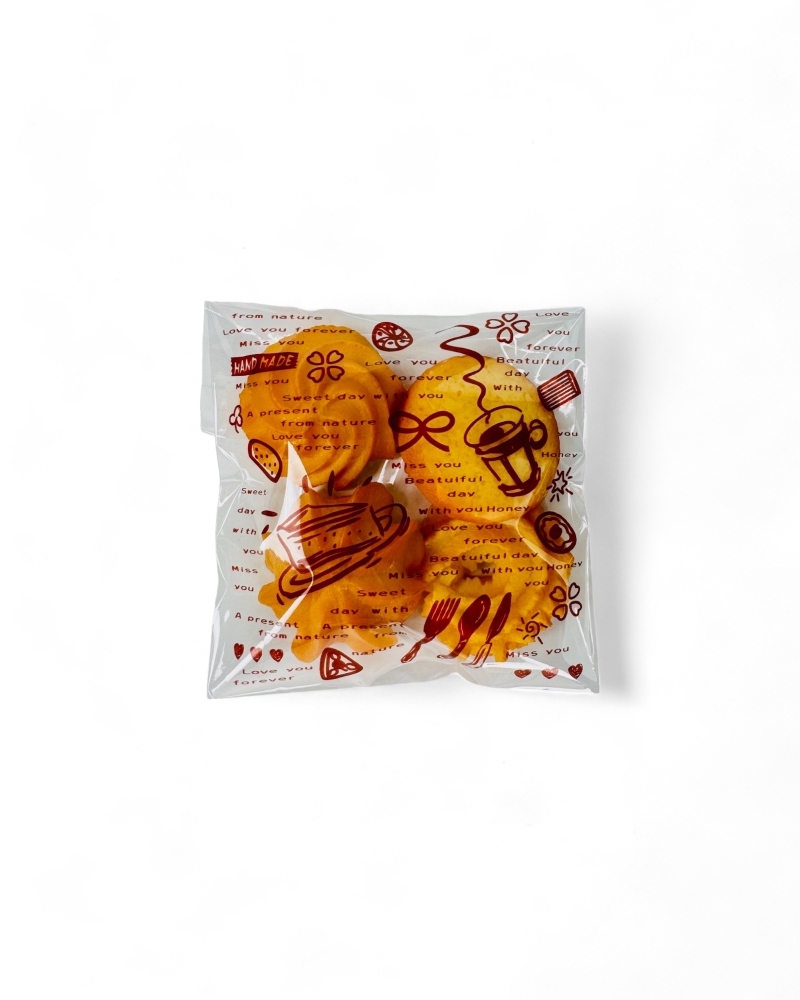 OPP自黏袋10*10午茶時光(咖啡)(100入/包)